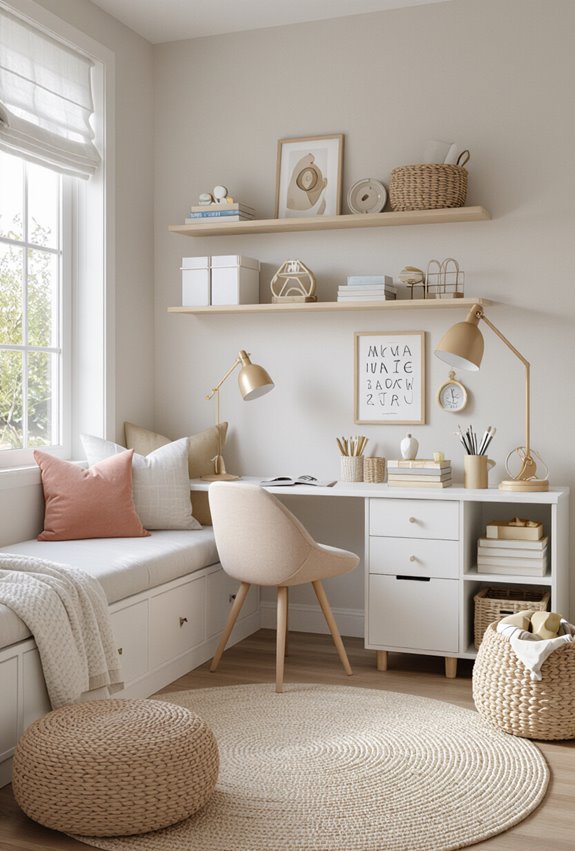 personalized minimalist rotating decor