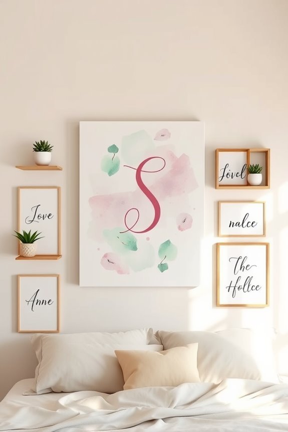 personalized name art decor