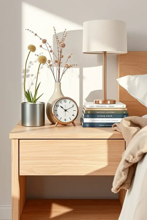 personalized nightstand decor ideas