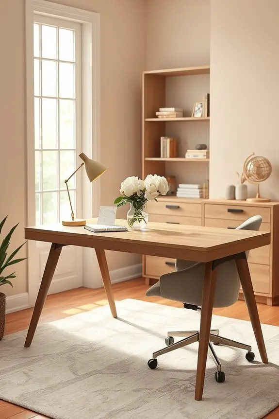 personalized organized inspiring workspace