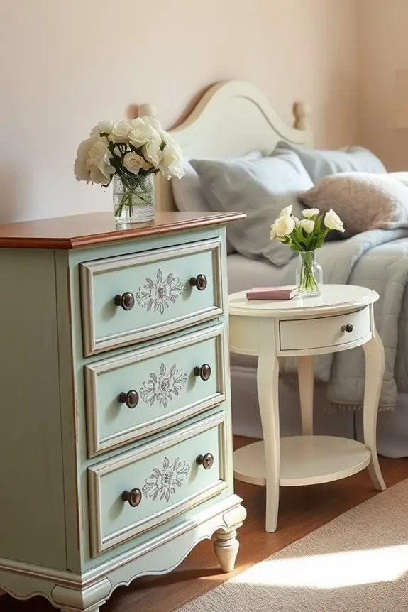 personalized painted furniture transformation