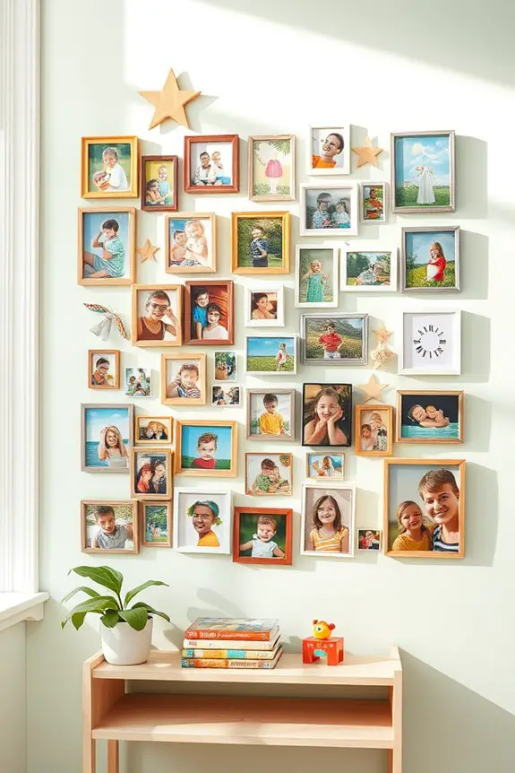 personalized photo collage wall