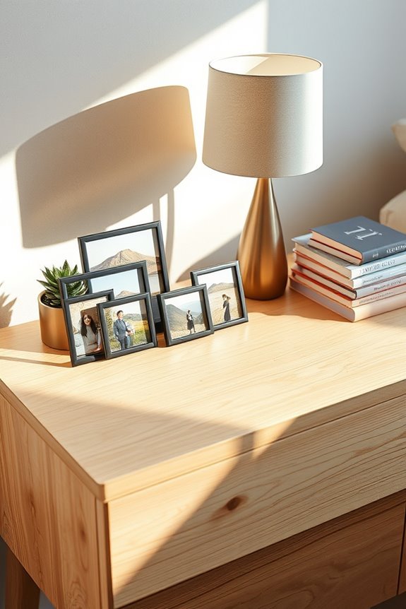 personalized photo gallery display