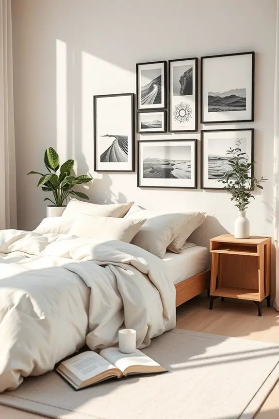 personalized photo wall display