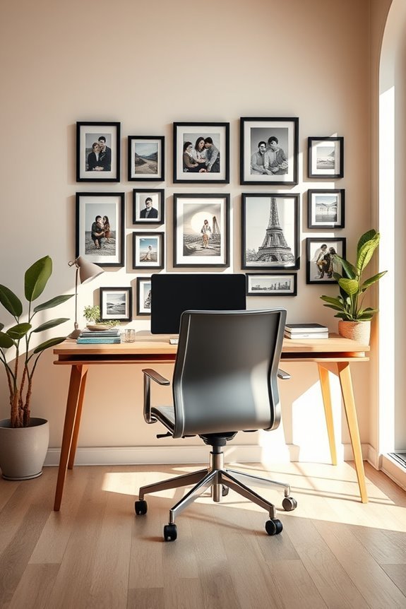 personalized photo wall inspiration