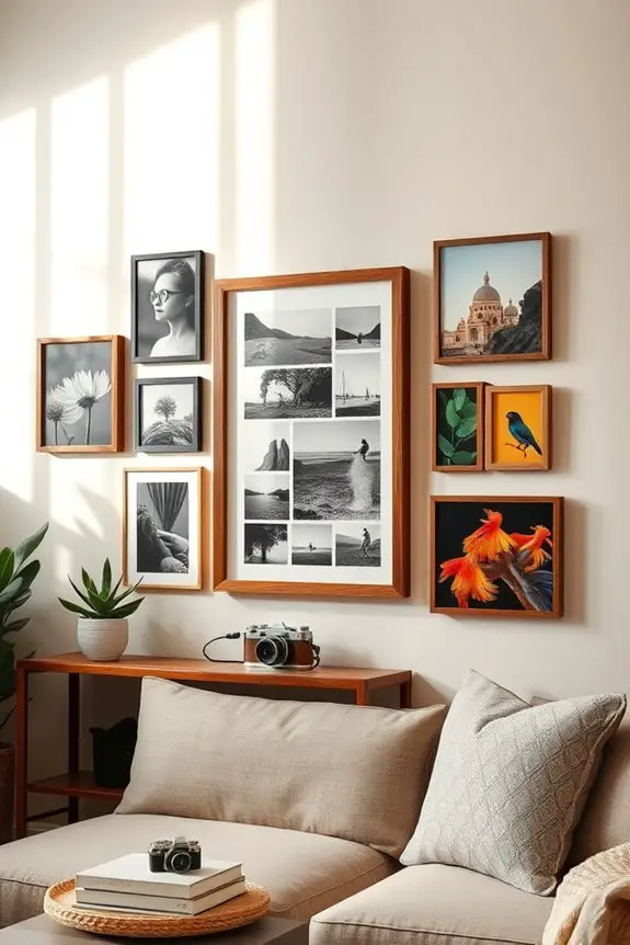 personalized photography collage art