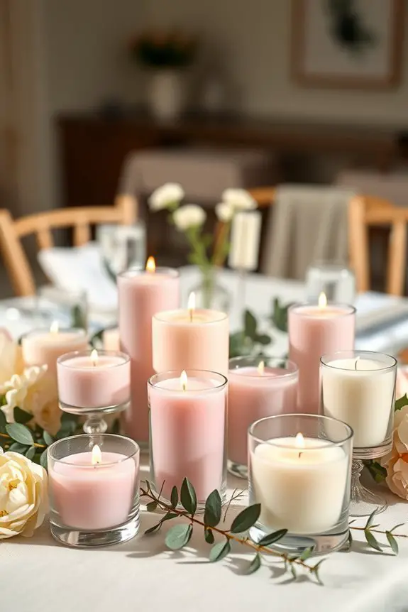 personalized scented candle favors