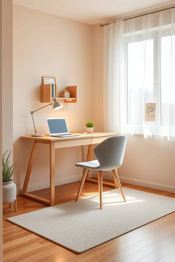 personalized workspace aesthetic details