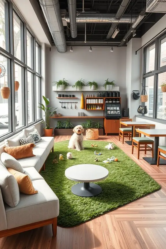 pet friendly dining experience