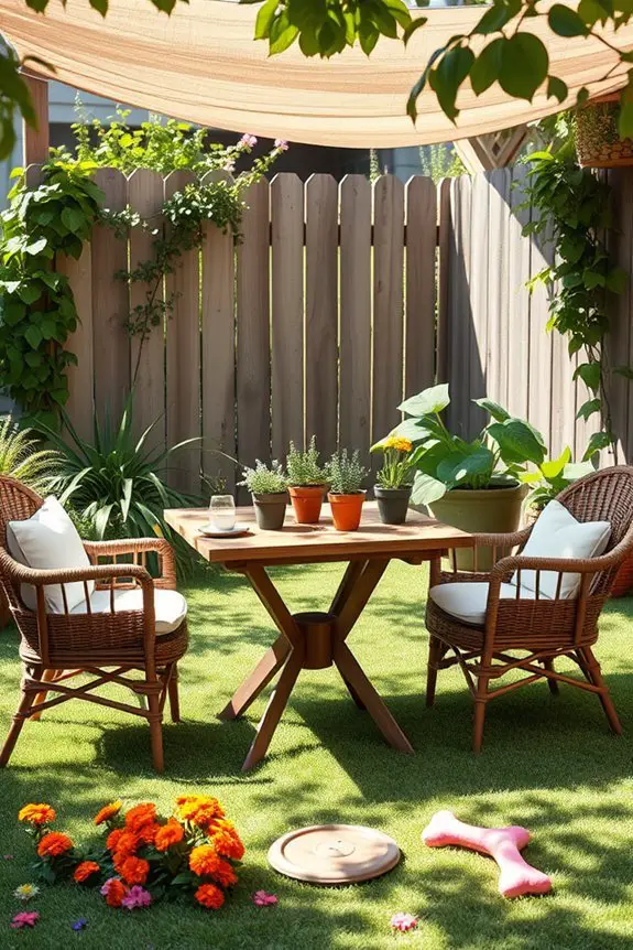 pet friendly garden cafe design