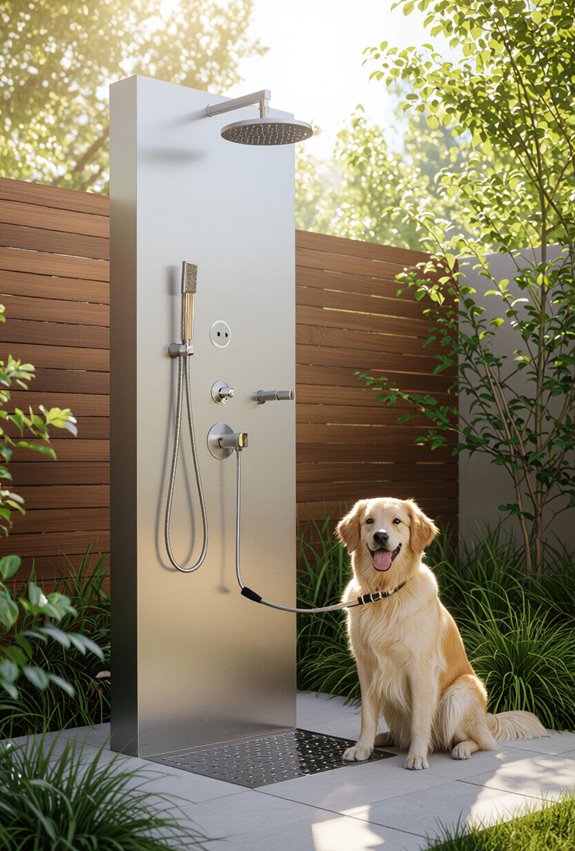 pet friendly paw rinse station