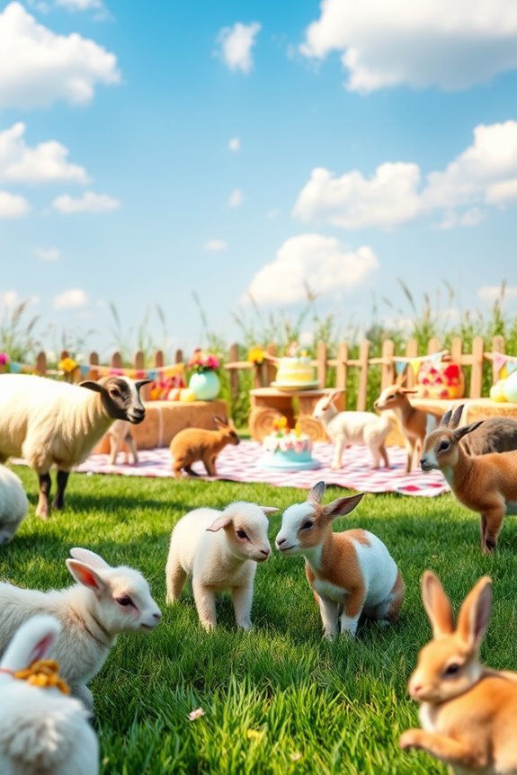petting zoo birthday fun