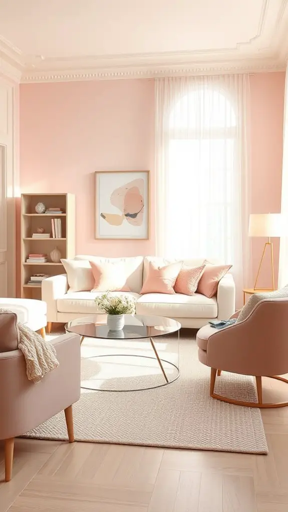 pink and cream harmony