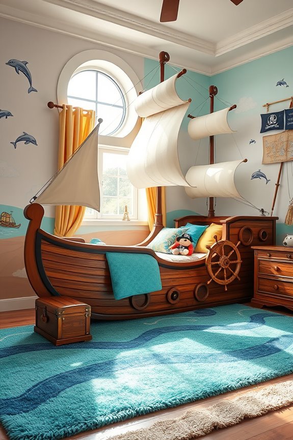 pirate ship adventure bedroom