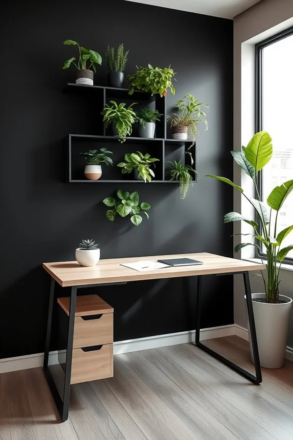 plants enhance office freshness