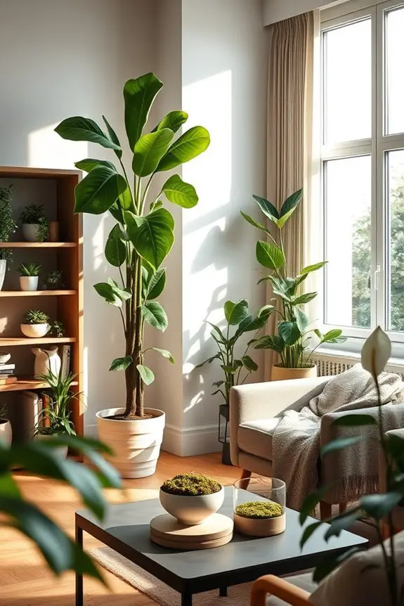 plants for apartment living