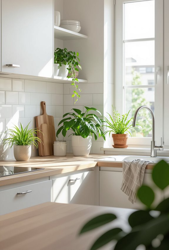 plants for fresh texture