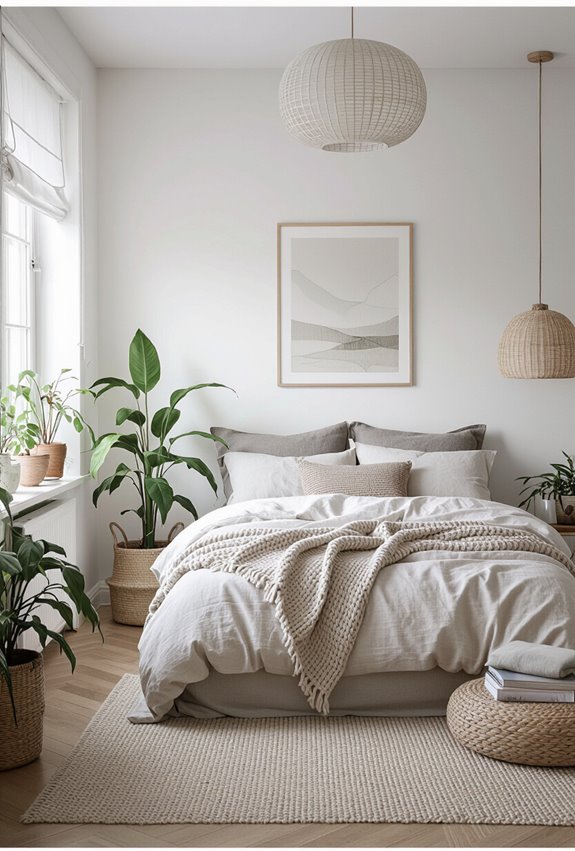 plants textures ceramic linen