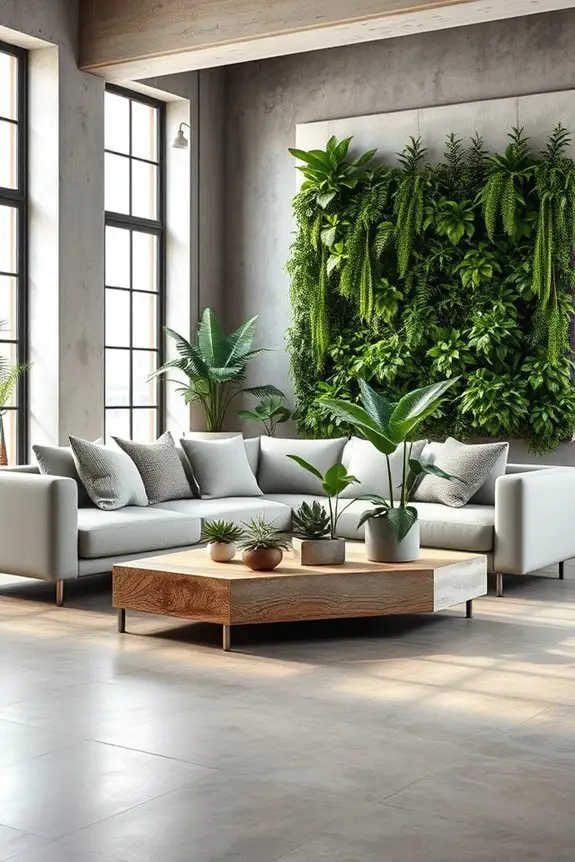 plants transform concrete spaces