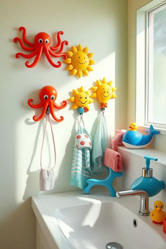 playful and functional hooks