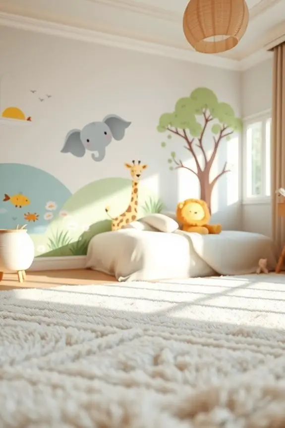 playful animal room decor