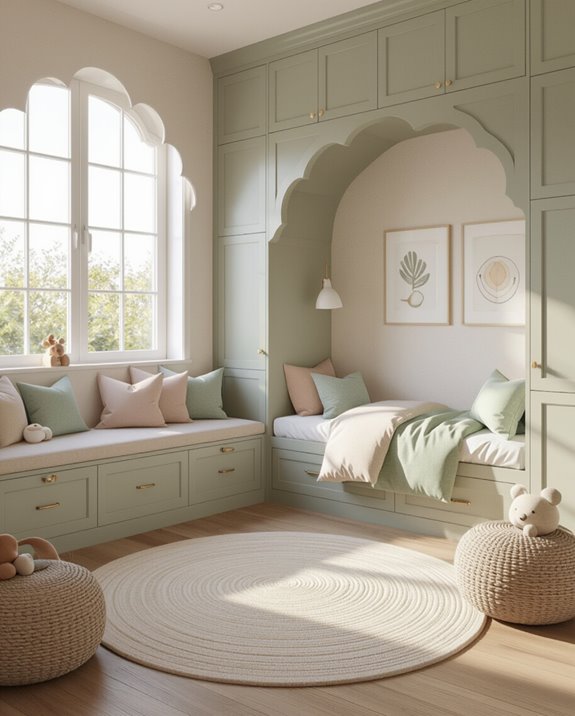 playful colorful creative space