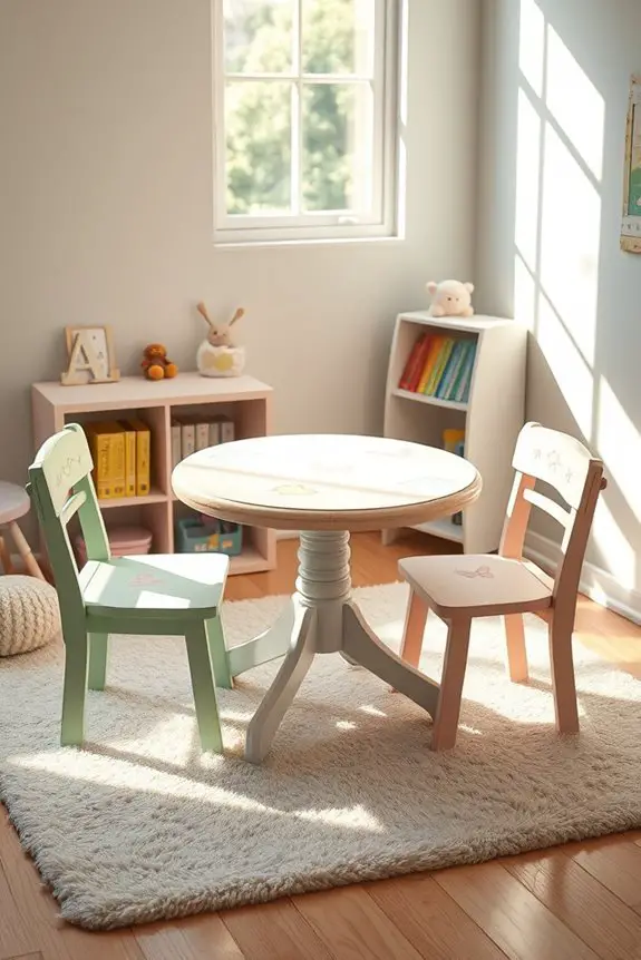 playful colorful kids furniture