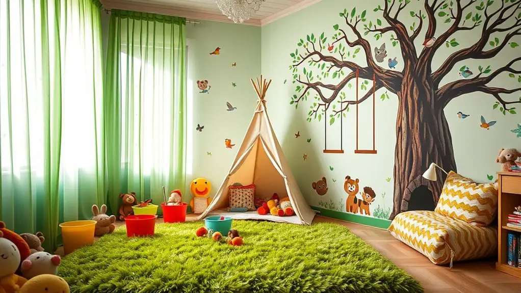 playful green kids spaces