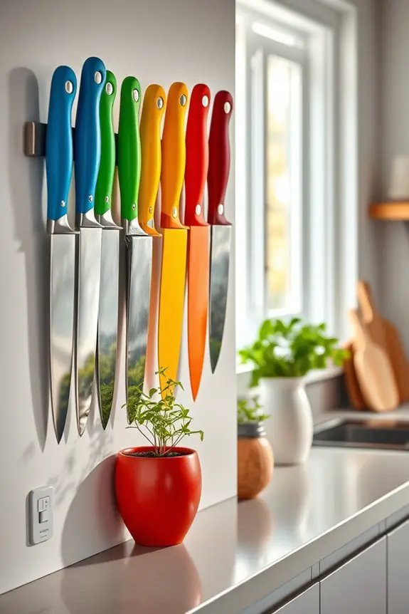 playful knife organization solution