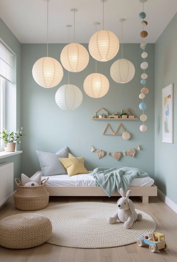 playful layered dimmable lanterns