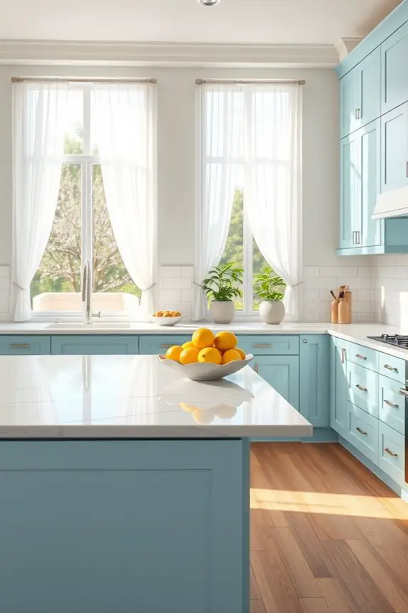 playful pastel kitchen charm