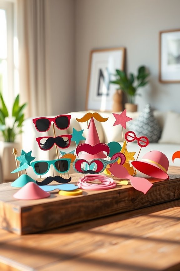 playful photo booth props