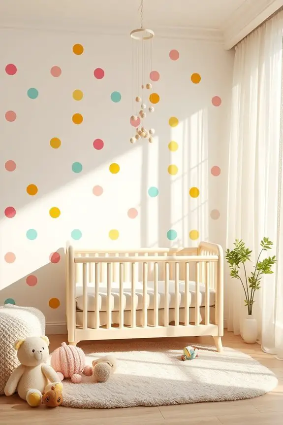 playful polka dot decor