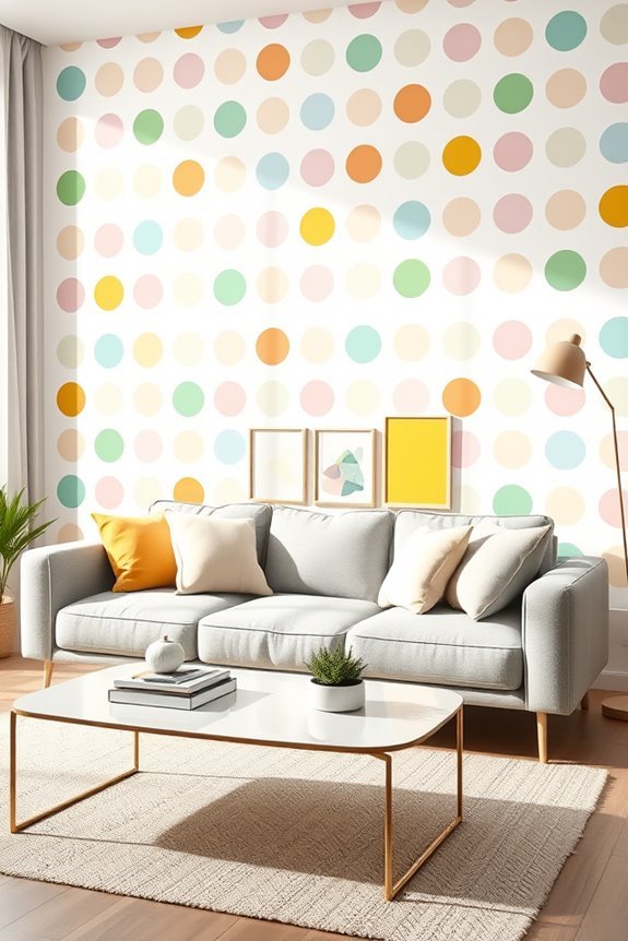 playful polka dot decor