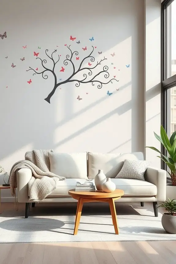 playful removable wall decor