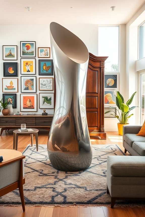 playful scale and contrast