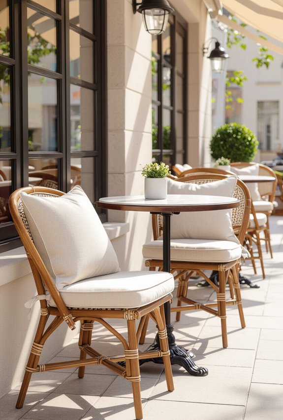 plush weather resistant tufted cushions