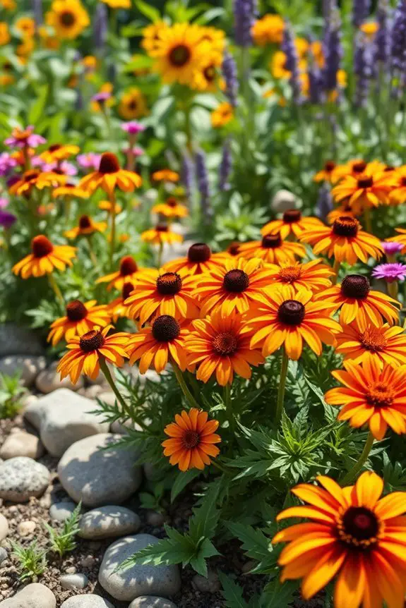 pollinator friendly flower garden design