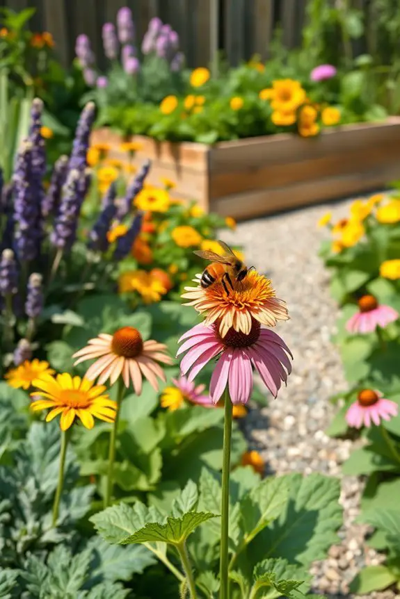 pollinator friendly garden creation