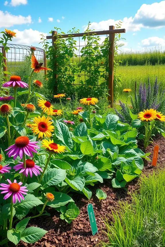 pollinator friendly garden design