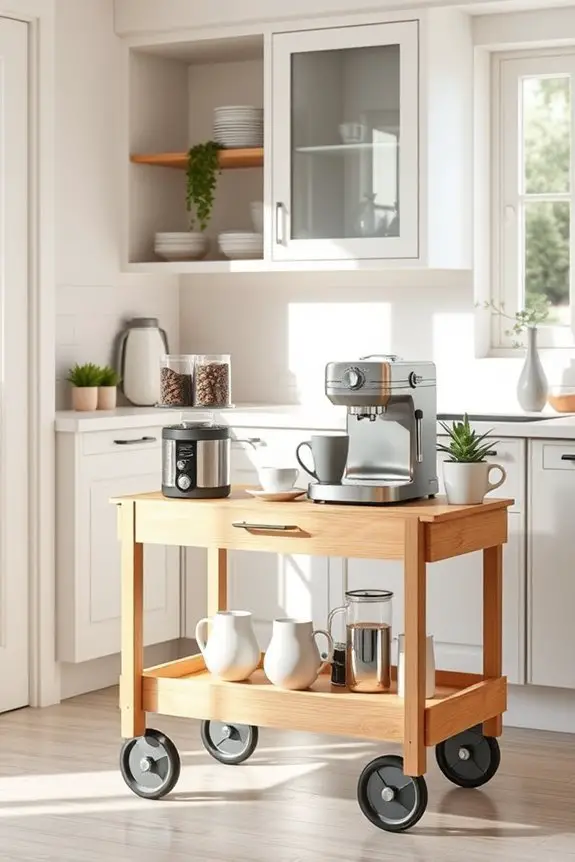 portable coffee bar solution