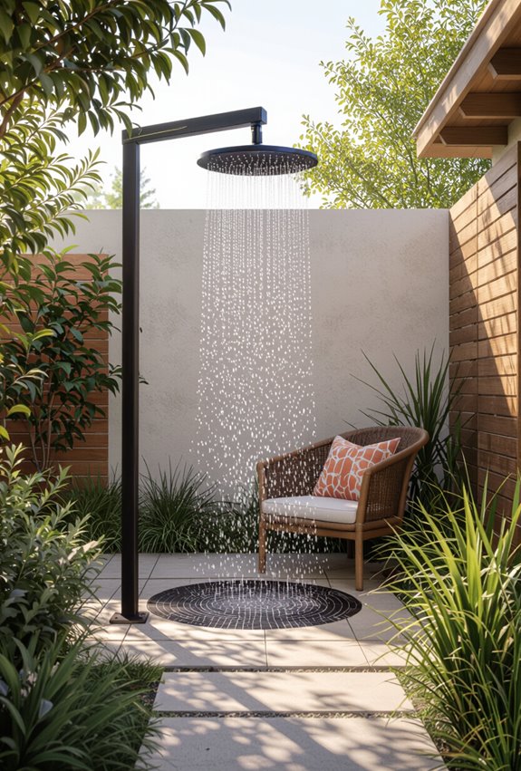 portable diy solar shower