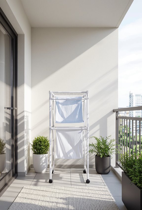 portable electric drying racks