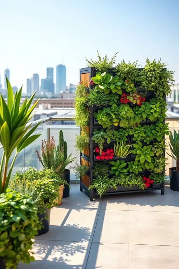 portable greenery for balconies