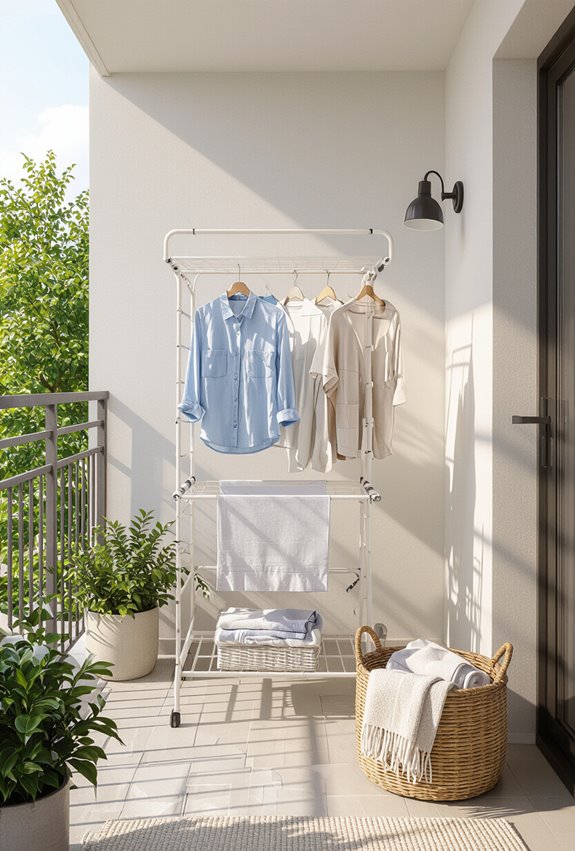position rack for maximum sunlight