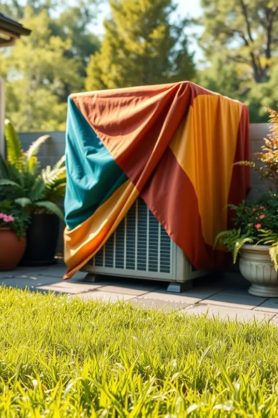 practical colorful air conditioning cover