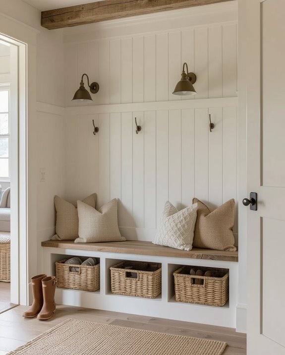 practical rustic storage solution