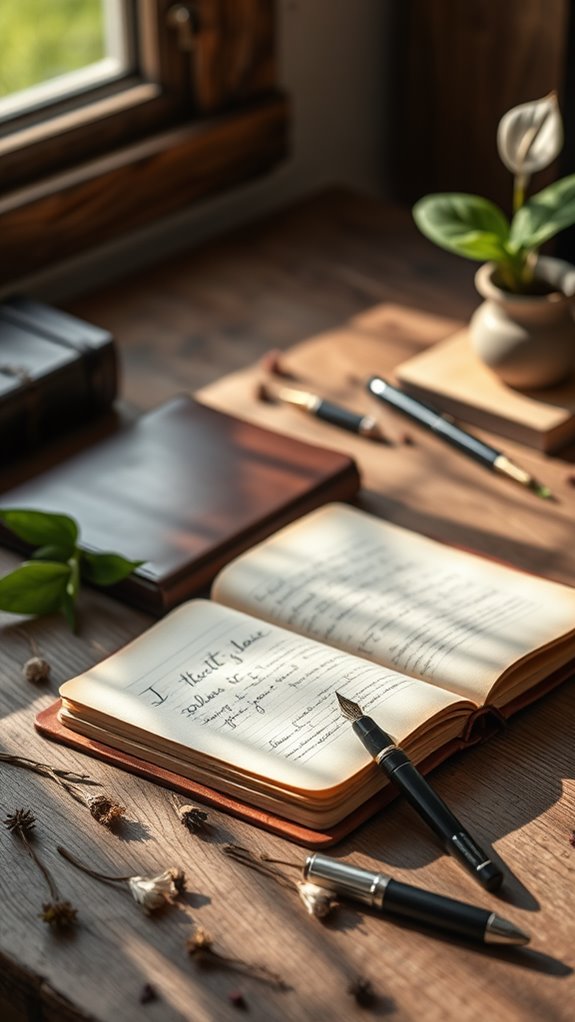 practice daily thankfulness journaling