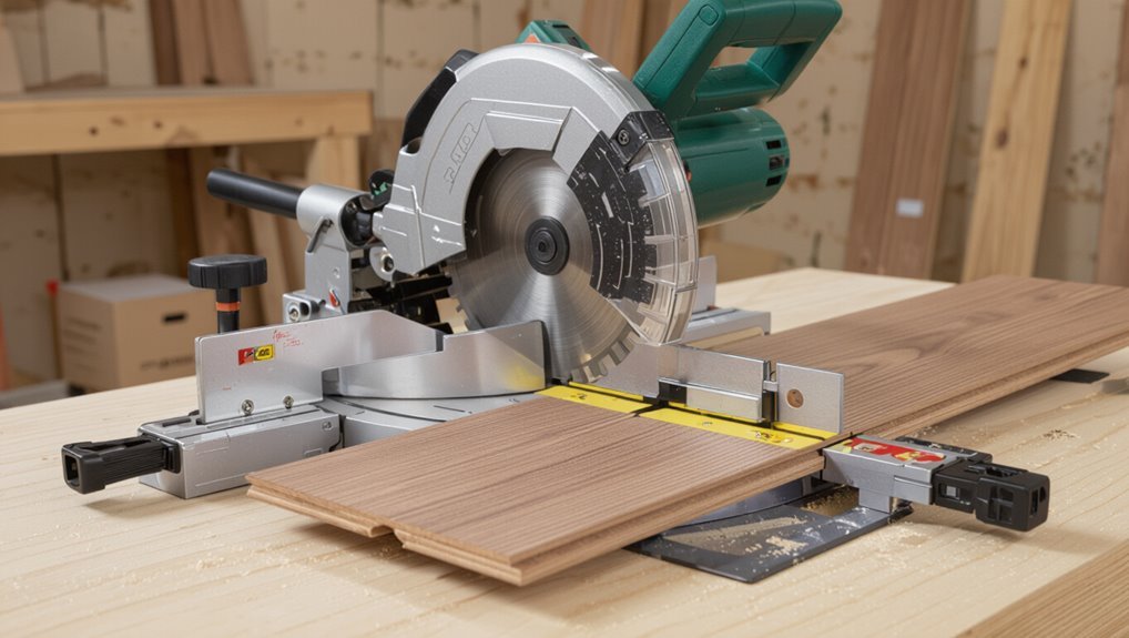 precise angled miter cuts