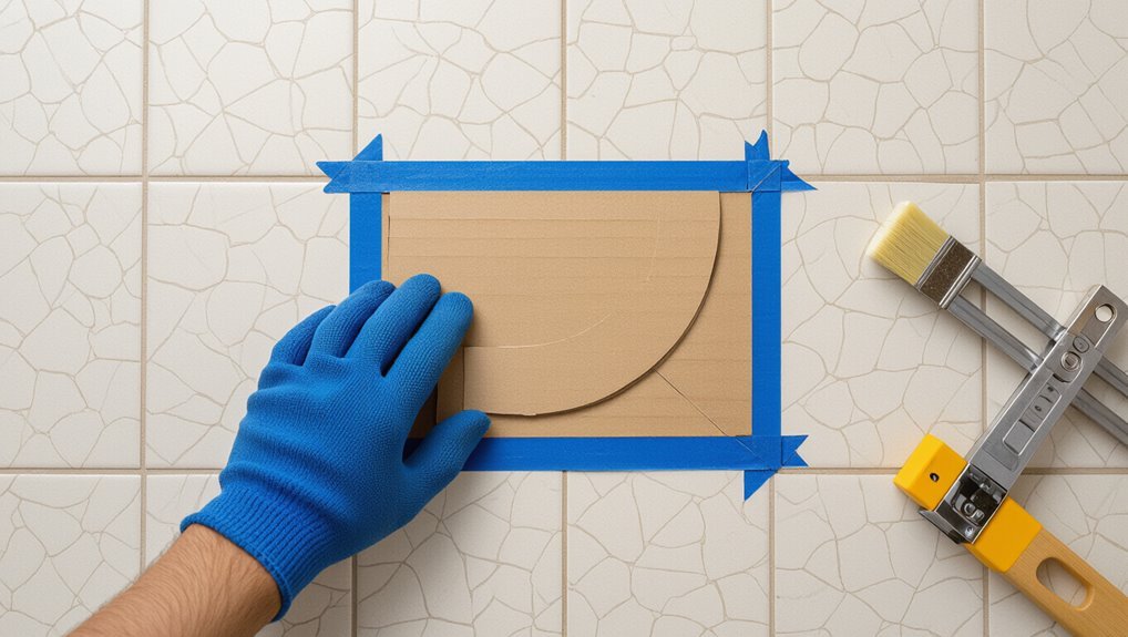 precise cutting with templates
